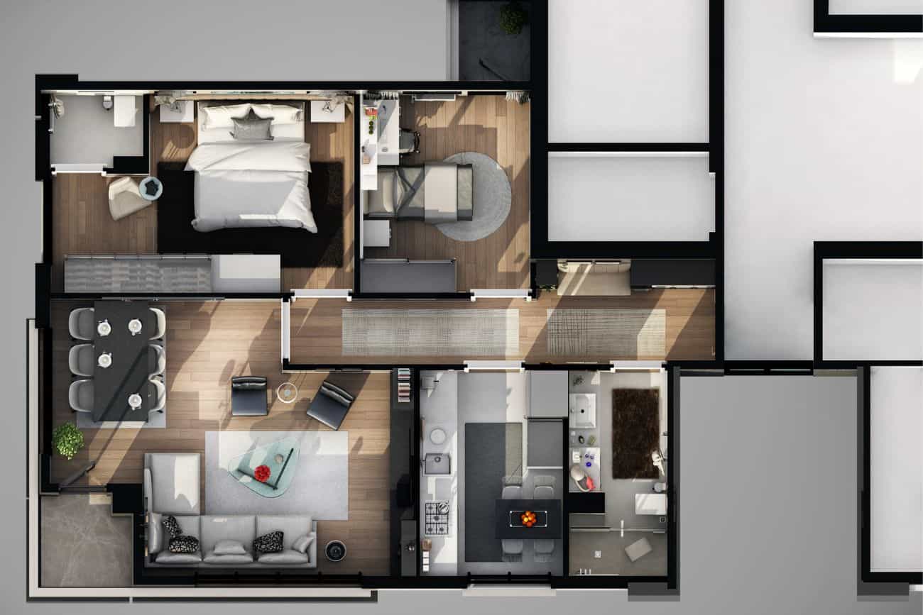 Ce înseamnă apartament decomandat sau semidecomandat?