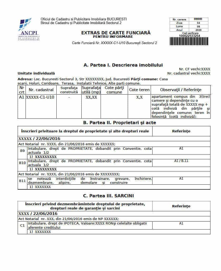 Extras de carte funciară gratis - Cum se obține extrasul gratuit