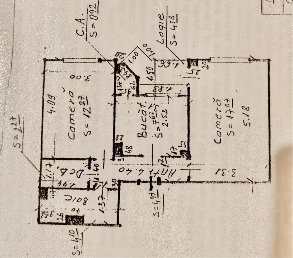 Apartament 2 camere, decomandat – Mărăști | zona Kaufland - imagine 1