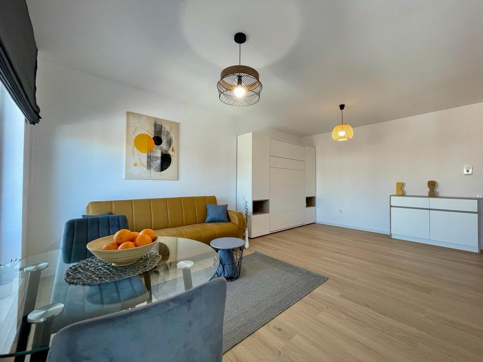 Apartament 1 cameră, de închiriat în Florești, balcon, bloc nou - imagine 1