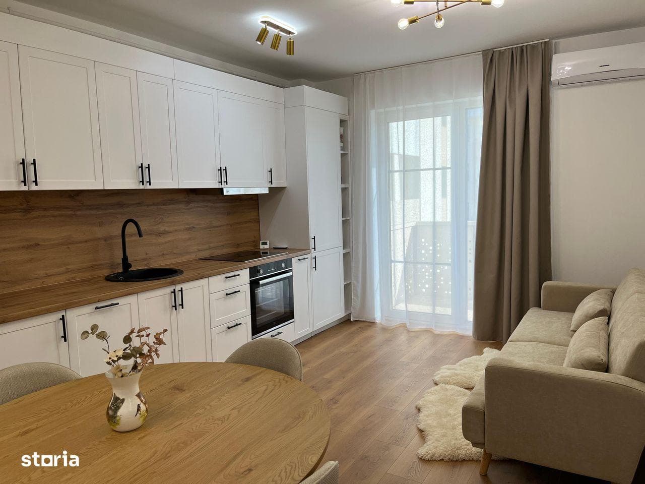 Apartament modern de închiriat, 2 camere, bloc nou, parcare - imagine 1