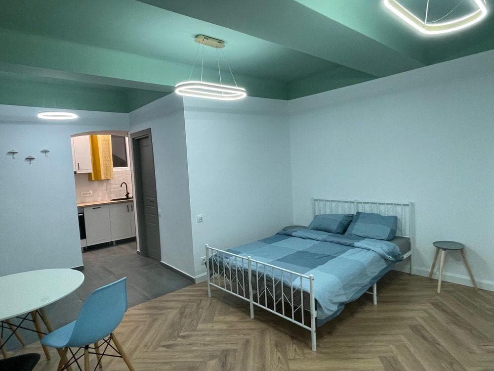 P.F. vand apartament cu 1 camera/gars., central,cu preluare de chirias - imagine 1