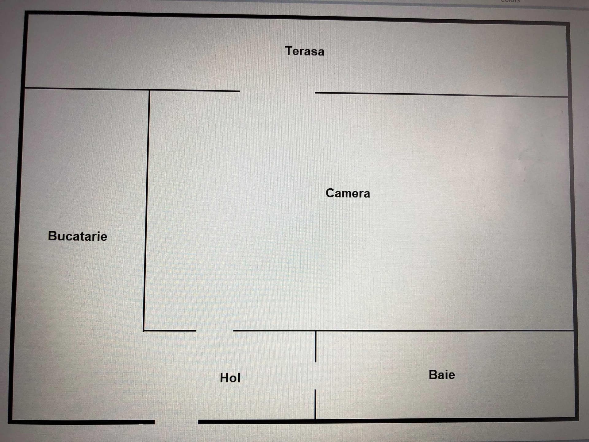 Apartament 1 camera ~ 40mp Ciocariliei - imagine 1