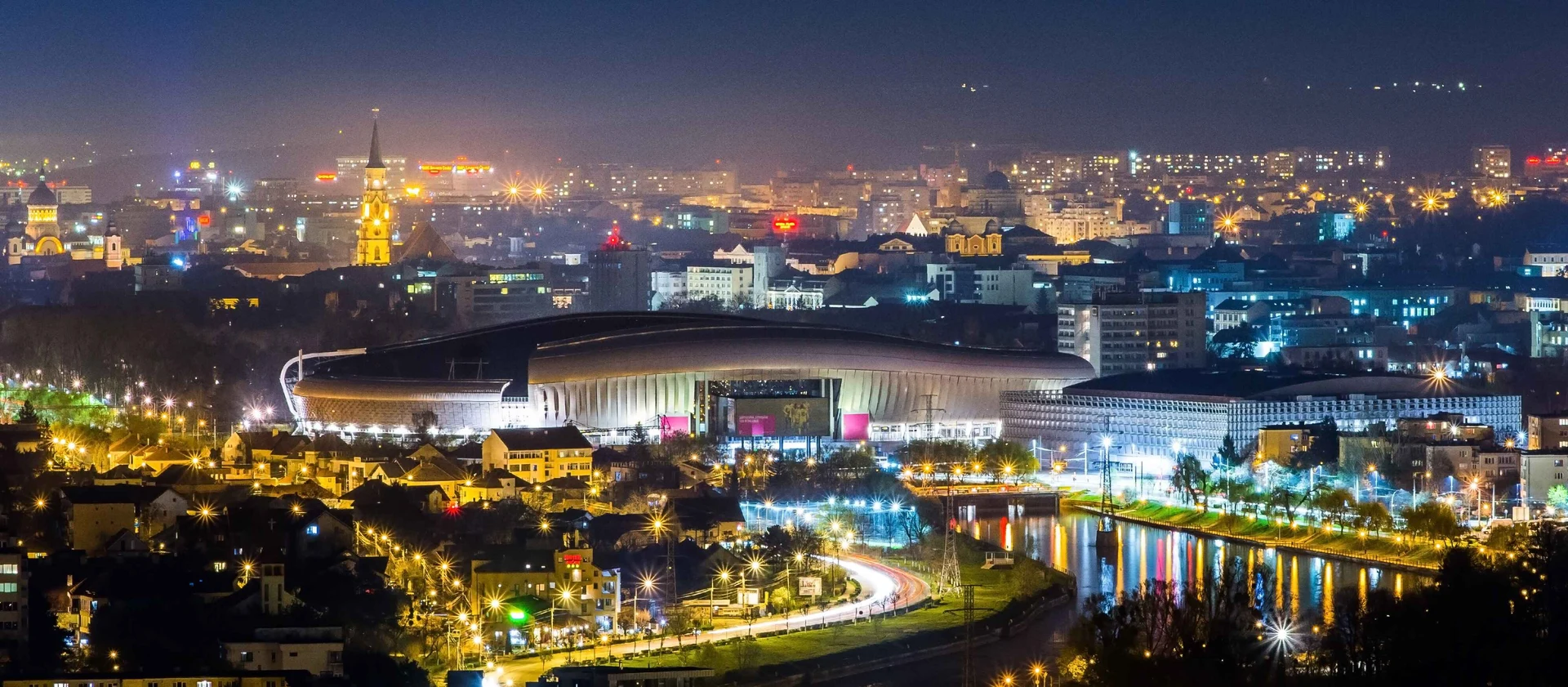 Cluj noaptea (desktop)